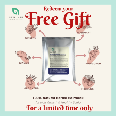 Awesome FREE Gift – Herbal Hair Mask / Hair Colouring Treatment