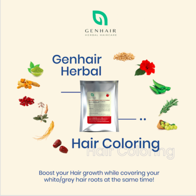 DIY Herbal Hair Colouring Chestnut 15g Pack